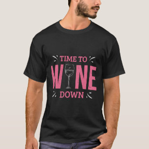 Camiseta Bebida vínica Com Saída De Vinho