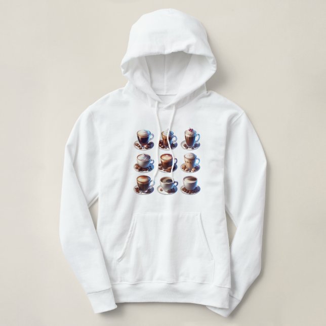 Camiseta Bebidas De Café Para Amantes De Café (Frente do Design)