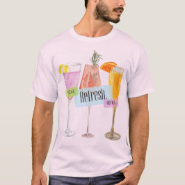 CAMISETA BEBIDAS DE VERÃO