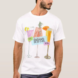 CAMISETA BEBIDAS DE VERÃO