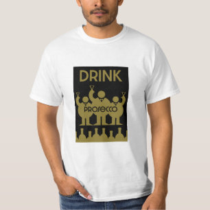 Camiseta Bebidas De Vinho Prosecco