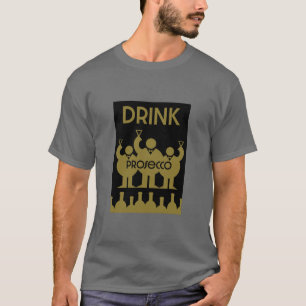 Camiseta Bebidas De Vinho Prosecco