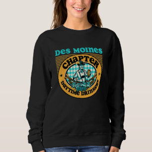Camiseta Bebidas Diurnas Da América Des Moines Capítulo Ia