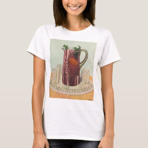 Camiseta Bebidas e Drinks Vintage, Jarra de Sangria