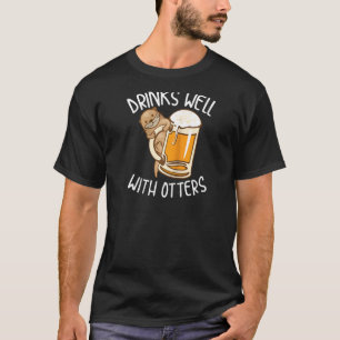 Camiseta Bebidas Engraçadas Bem Com Outras Beer Animais Leg