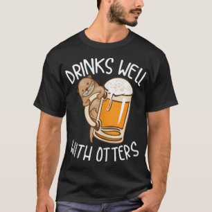 Camiseta Bebidas Engraçadas Bem Com Outras Beer Animais Leg