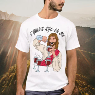Camiseta Bebidas Estão Em Mim
