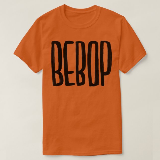 Camiseta Bebop Jazz Music (Frente do Design)