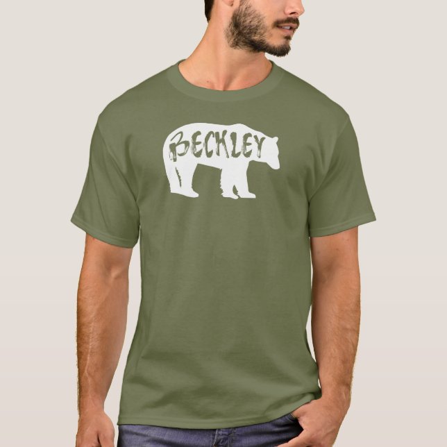 Camiseta Beckley West Virginia Bear (Frente)