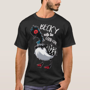 Camiseta Becky Com O Bom    CabeloCamisa T Clássica