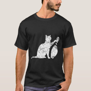Camiseta Beco de Ornery Gi Boliche Dica de Gato na Funny Te