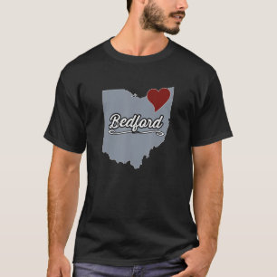 Camiseta BEDFORD Ohio OH City State USA Cute Souvenir