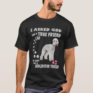 Camiseta Bedlington Terrier Gifts Rothbury Terrier Bedlingt