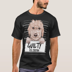 Camiseta Bedlington Terrier Mugshot Guilty Dog