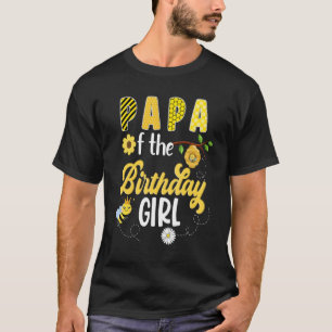 Camiseta Bee Bumblebee Girl Birthday Hive Sweet 1rua Party