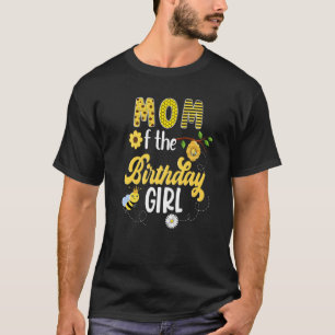 Camiseta Bee Bumblebee Girl Birthday Hive Sweet 1rua Party