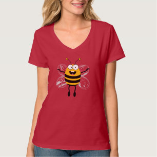 Camiseta Bee Cartoon