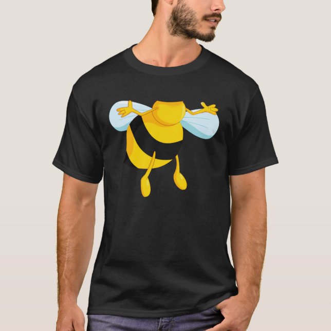 Camiseta Bee Costume Matching Halloween Bee (Frente)
