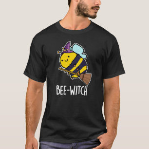 Camiseta Bee feiticeiro Engraçado Bee Pun Dark BG
