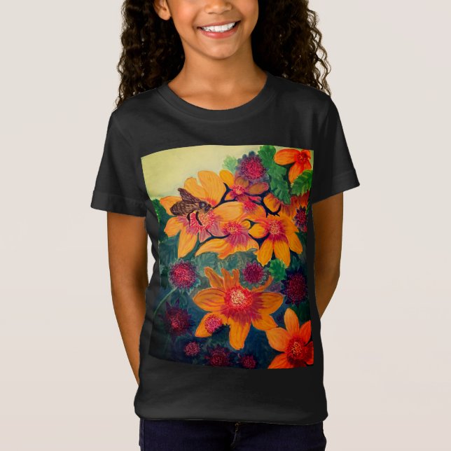 Camiseta Bee Green (Frente)