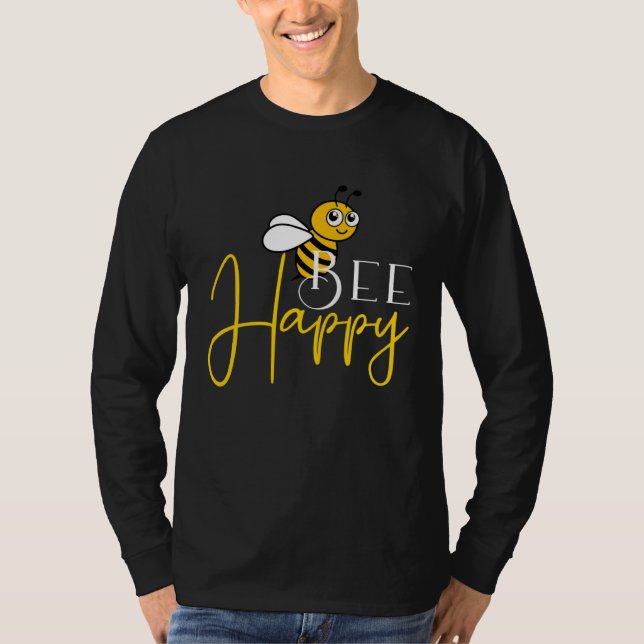 Camiseta Bee Happy (Frente)