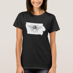 Camiseta Bee Iowa Beekeeper Beekeeper