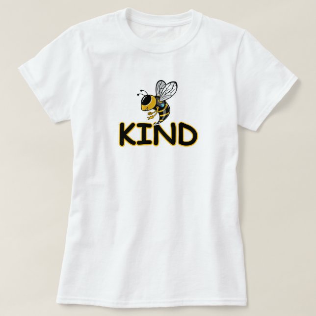 CAMISETA BEE KIND (Frente do Design)