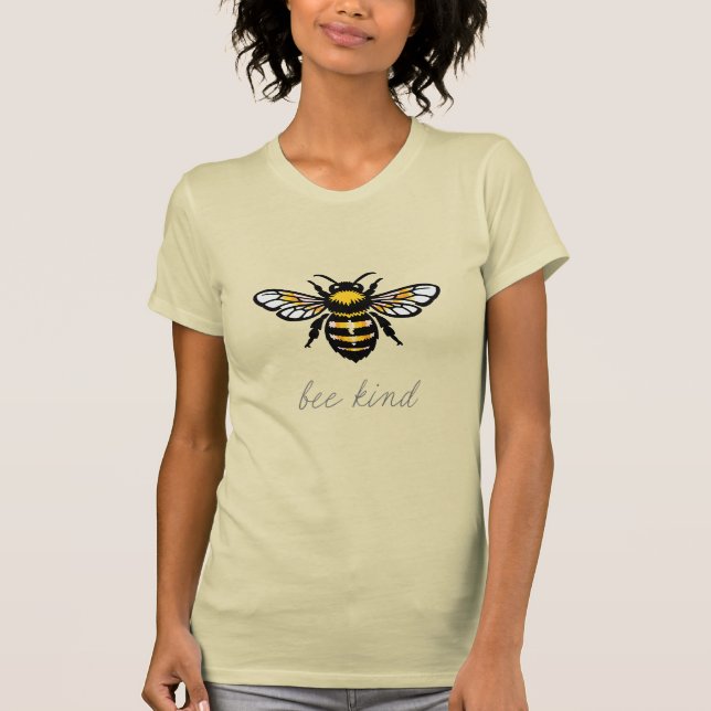 Camiseta Bee Kind design (Frente)