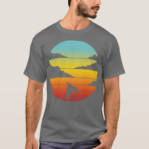 Camiseta Bee Retro Sunset Vintage 60 anos 70 para Meninas K