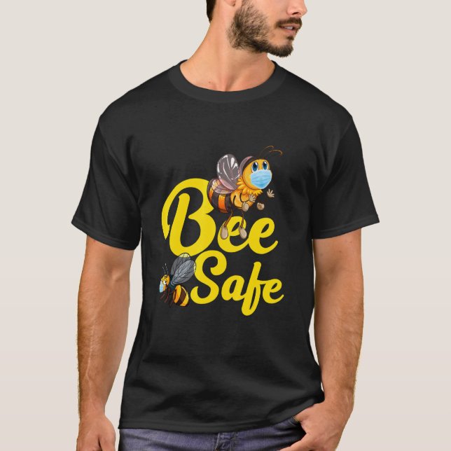 Camiseta Bee Safe World Beekeeper Honey (Frente)
