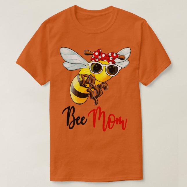 Camiseta Bee Shirt Bee Mãe Bandana (Frente do Design)