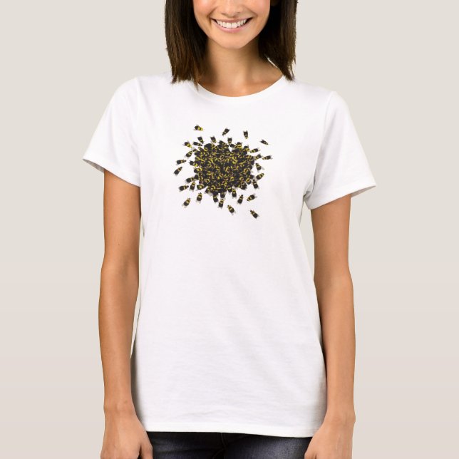 Camiseta Bee ~ Tshirt Ocupada (Frente)