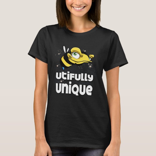 Camiseta Bee utifully unique  Beekeeper Bee (Frente)