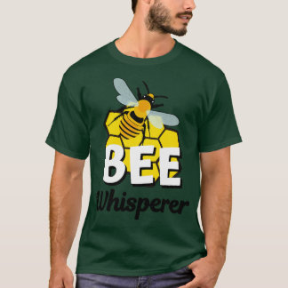 Camiseta Bee Whisper Honey Bee Honeycomb