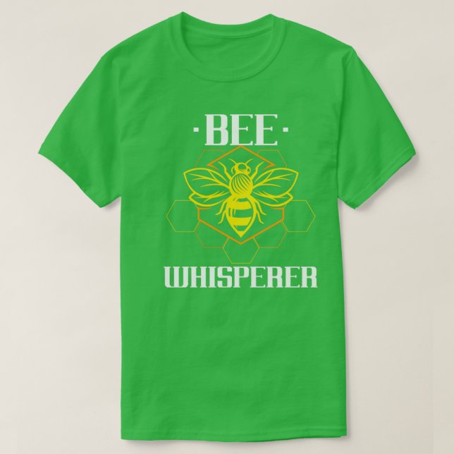 Camiseta Bee Whisperer Beekeeper (Frente do Design)