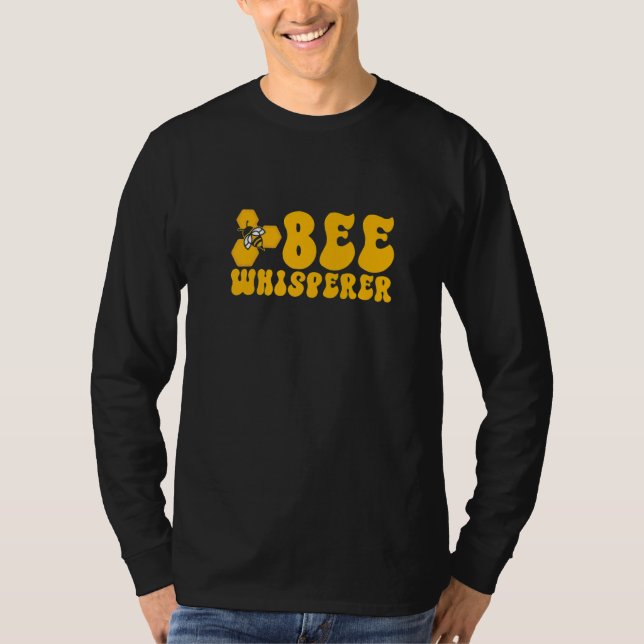 Camiseta Bee Whisperer Beekeeping Beekeeper Honeybee   (Frente)