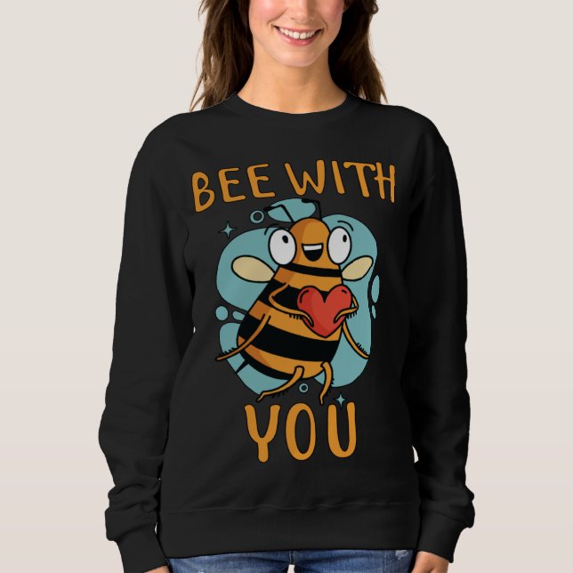 Camiseta Bee With You Bee Beekeeping Partner (Frente)