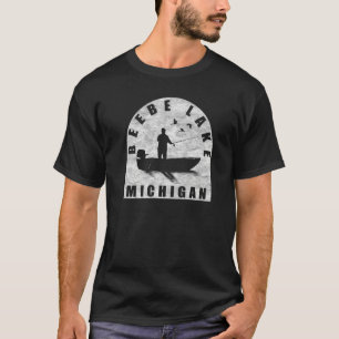 Camiseta Beebe Lake Fish Michigan