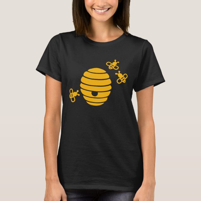 Camiseta Beehive With Bees (Frente)