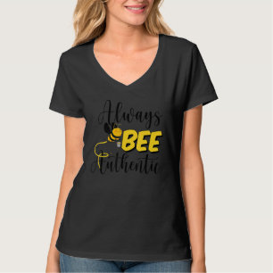 Camiseta Beekeeper Engraçado Sempre Bee Authentic Honey Bee