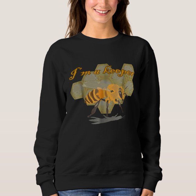 Camiseta Beekeeper Honey Abelha Sou Um Detentor (Frente)