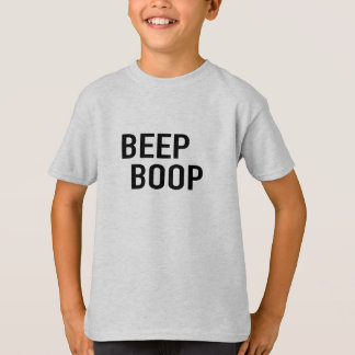 Camiseta Beep Boop, Você é um robô? -Camiseta