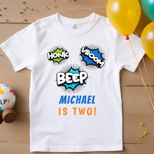 Camiseta Beep monster monster caminhões aniversariante