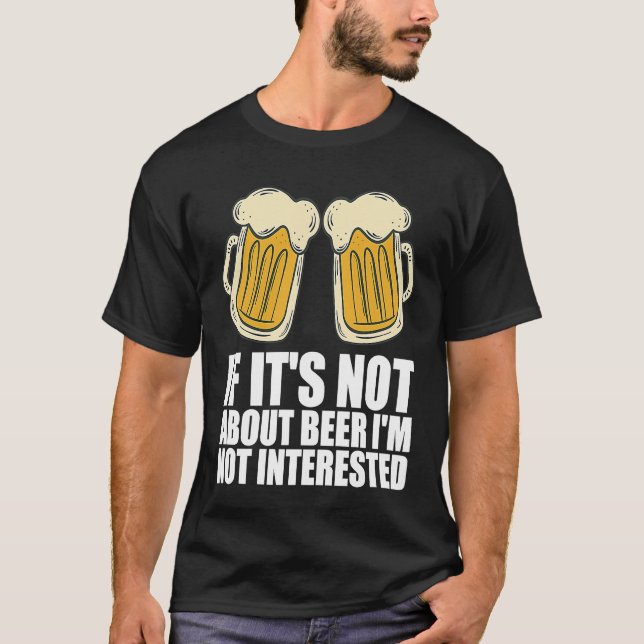 Camiseta Beer  Alcohol  Beer drinking (Frente)