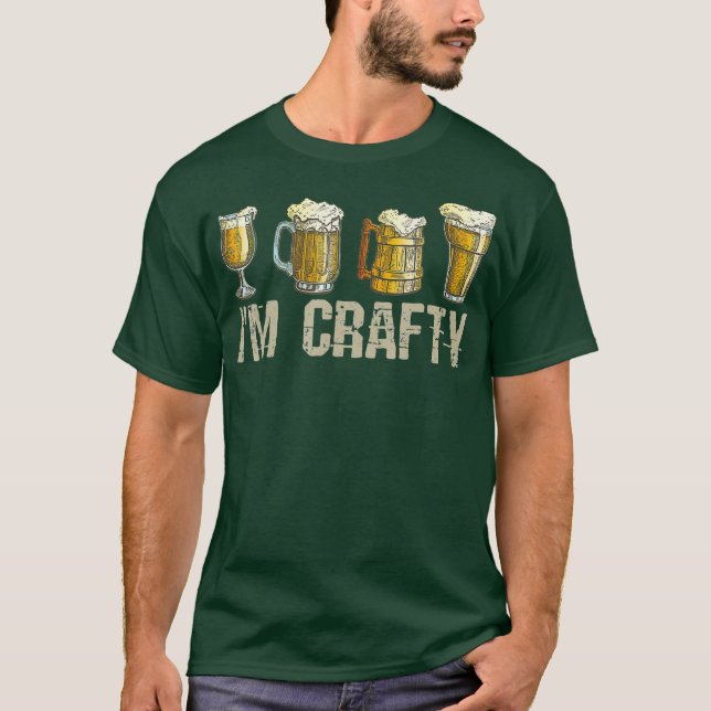 Camiseta Beer Artesanato Engraçado (Frente)