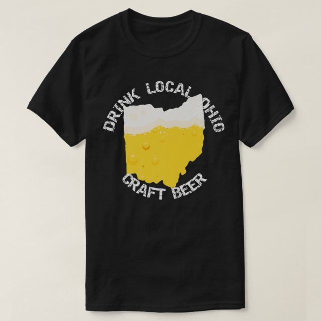 Camiseta Beer Artesanato Ohio Beer Beer Premium Local (Frente do Design)