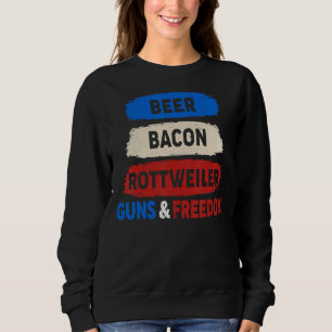 Camiseta Beer Bacon Rottweiler Liberdade 4º