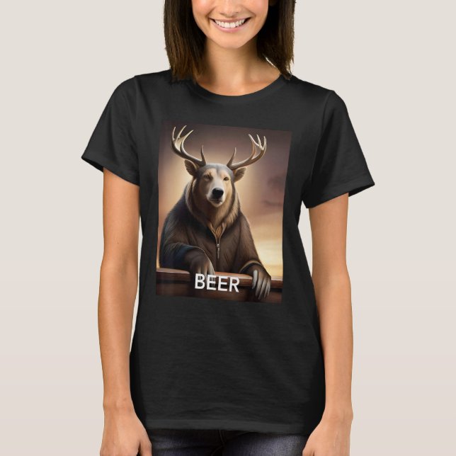 Camiseta Beer Bear Deer (Frente)