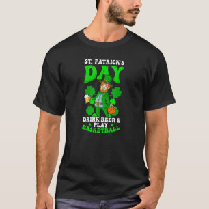 Camiseta Beer Beer Jogando Basquete São Patricks
