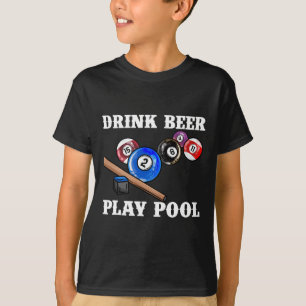 Camiseta Beer Beer Jogar Piscina I Piscina Engraçada Jogado